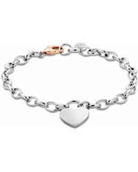 Clogau - Cariad Sterling Padlock Bracelet - Lyst