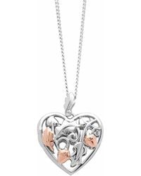 Clogau - Royal Sterling Oak Leaf Locket - Lyst