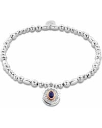 Clogau - Royal Sterling Diana Affinity Bracelet With Sapphire & Topaz - Lyst