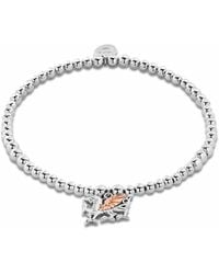 Clogau - Royal Sterling Welsh Dragon Affinity Bracelet - Lyst