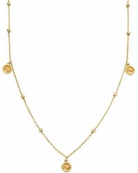 Clogau - Insignia 9Ct Solid Drop Necklace - Lyst