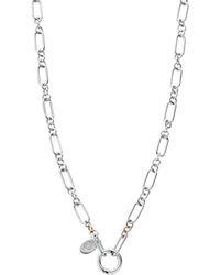 Clogau - Insignia Sterling Charm Necklace - Lyst