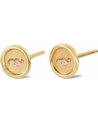 Clogau - Insignia 9Ct Solid Stud Earrings - Lyst