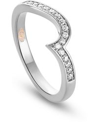 Clogau - 18Ct True Romance Wedding Ring - Lyst