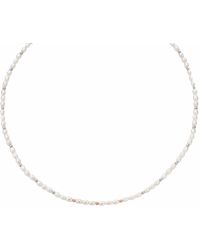 Clogau - Nature's Wonder Sterling Beachcomber Necklace With Pearls - Lyst