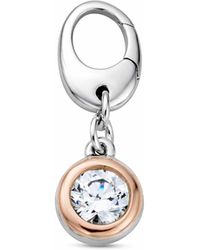 Clogau - Insignia Sterling Celebration Charm With Swarovski Zirconia - Lyst