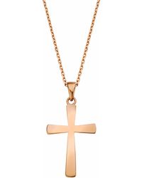 Clogau - Tree Of Life 18Ct Solid 1854 Blend Cross Pendant - Lyst