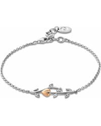 Clogau - Tree Of Life Sterling Vine Bracelet With Topaz - Lyst