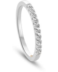 Clogau - 9Ct Timeless Love Wedding Ring - Lyst