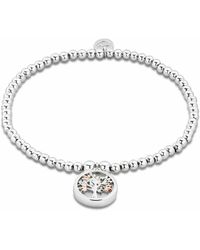 Clogau - Tree Of Life Sterling Affinity Bracelet With Mother Of Pearl - Lyst