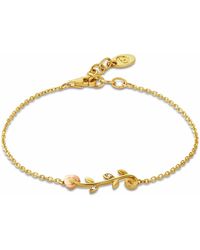 Clogau - Tree Of Life 9Ct Solid Vine Bracelet With Diamonds - Lyst