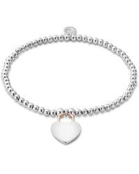 Clogau - Cariad Sterling Padlock Affinity Bracelet - Lyst