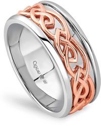 Clogau - Royal Sterling Annwyl Wide Channel Ring - Lyst