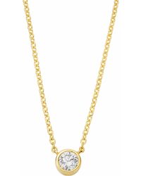 Clogau - Celebration 9Ct Solid Necklace With 0.5Ct Lab-Grown Diamond - Lyst