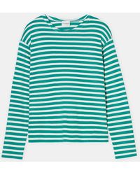 Closed - Damen Langarmshirt Aus Bio-Baumwoll-Mix, (Größe) - Lyst