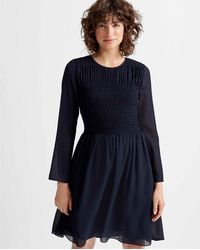 tiyah smocked dress