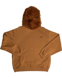 Marni Fur Hood Sweatshirt - Brown