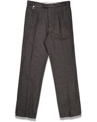 Raf Simons Ankle Zips Wide Fit Trousers - Grey