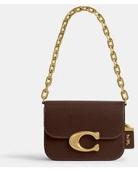 COACH - Idol Bag (Brass/) Shoulder Handbags - Lyst