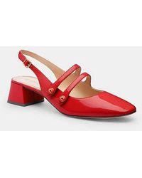 COACH - Winley Slingback Mary Jane - Lyst