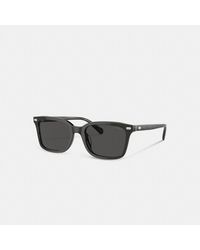 COACH - Narrow Square Sunglasses - Lyst