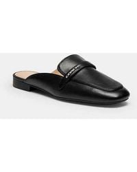COACH - Backless Loafer - Lyst