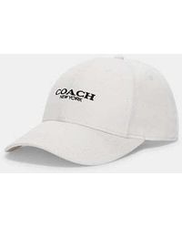 COACH - Embroidered Baseball Hat - Lyst