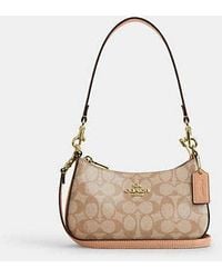 COACH - Teri Mini-Umhängetasche Aus Signature-Canvas - Lyst