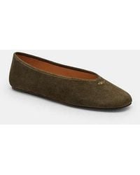 COACH - Houston Ballet Flat - Lyst