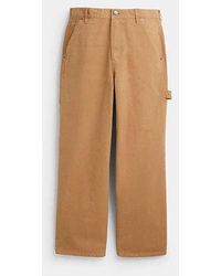 COACH - Canvas Pants - Lyst