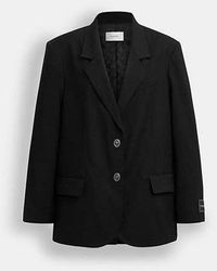COACH - Blazer con cierres de giro - Lyst