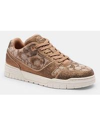 COACH - Soho Sneaker Aus Signature-Jacquard Mit Kristallen - Lyst