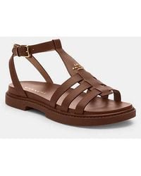 COACH - Franny Sandal - Lyst