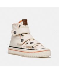 coach high top sneakers
