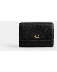 COACH - Essential Flap Card Case - Lyst