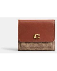 COACH - Mila Small Flap Wallet - Lyst