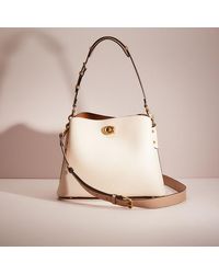 COACH - Restored Willow Shoulder Bag In Colorblock - Lyst