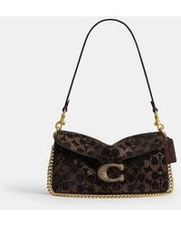 COACH - Tabby Shoulder Bag 26 With Crystal Signature - Lyst