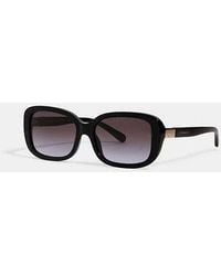 COACH - Signature Rectangle Sunglasses - Lyst
