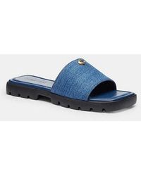 COACH - Florence Sandal - Lyst