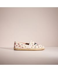 COACH - Restored Casey Espadrille With Mini Vintage Rose Print - Lyst