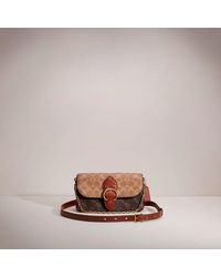COACH - Restored Beat Crossbody Clutch In Signature Canvas With Horse And Carriage Print - Lyst