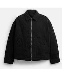 COACH - Quilted Workwear Jacket - Lyst