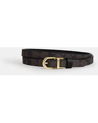 COACH - Reversible Signature Canvas Leather Belt - Lyst