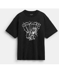 COACH - T-Rex Relaxed T-Shirt - Lyst
