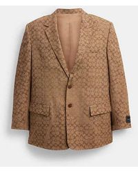 COACH - Signature Blazer - Lyst