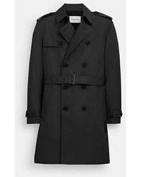 COACH - Trench Coat - Lyst