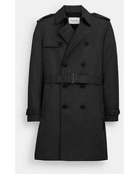 COACH - Trench Coat - Lyst