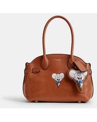 COACH - Borsa Carryall Brain Dead Empire 21 Con Kachi Mouse E Charm - Lyst