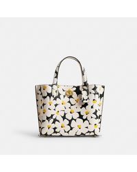 COACH - Willow Tote Bag 24 With Floral Print - Lyst